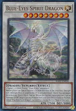 Blue-Eyes Spirit Dragon (V.2 - Ultra Rare) - 25th Anniversary Rarity Collection II (Ultra Rare) [RA02-030]
