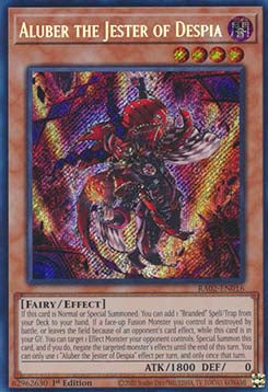 Aluber the Jester of Despia (V.3 - Secret Rare) - 25th Anniversary Rarity Collection II (Secret Rare) [RA02-016]