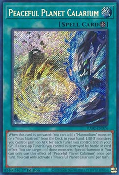 Peaceful Planet Calarium (V.3 - Secret Rare) - 25th Anniversary Rarity Collection II (Secret Rare) [RA02-074]