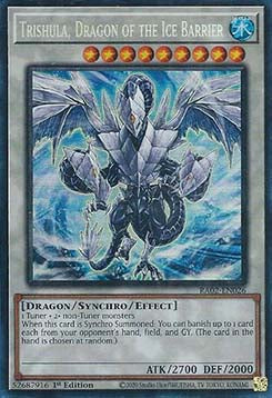 Trishula, Dragon of the Ice Barrier (V.6 - Collectors Rare) - 25th Anniversary Rarity Collection II (Collectors Rare) [RA02-026]