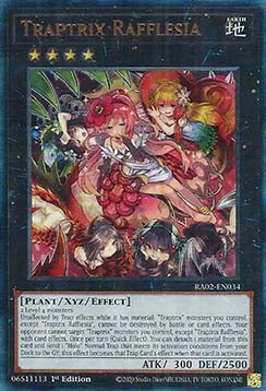 Traptrix Rafflesia (V.7 - Ultimate Rare) - 25th Anniversary Rarity Collection II (Ultimate Rare) [RA02-034]