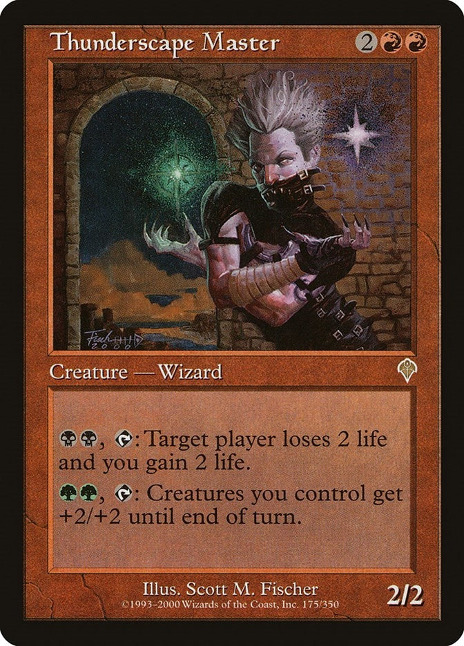 Image for Thunderscape Master (Invasion) (175) - Magic: The Gathering