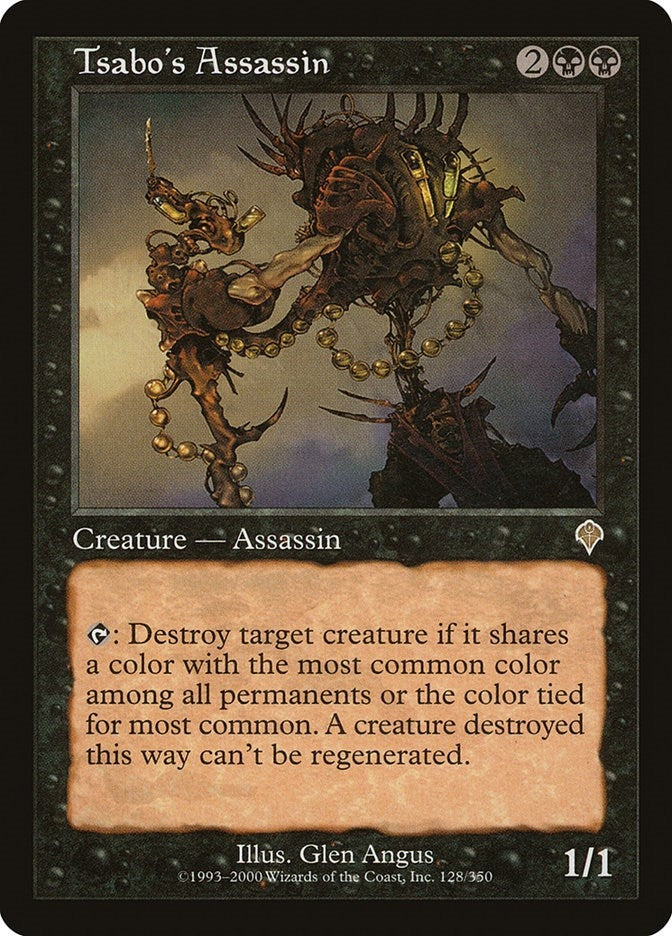 Image for Tsabo's Assassin (Invasion) (128) - Magic: The Gathering