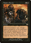 Image for Tsabo's Decree (Invasion) (129) - Magic: The Gathering