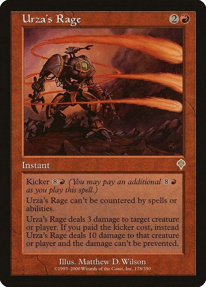 Image for Urza's Rage (Invasion) (178) - Magic: The Gathering