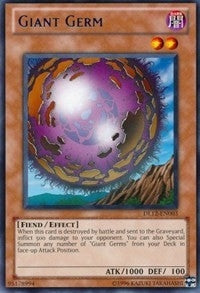 Image for Giant Germ (Red) (Duelist League Promo) (DL12-EN003) - YuGiOh