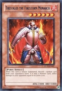 Image for Thestalos the Firestorm Monarch (Red) (Duelist League Promo) (DL12-EN007) - YuGiOh