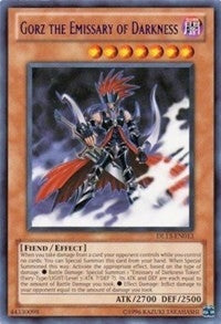 Image for Gorz the Emissary of Darkness (Red) (Duelist League Promo) (DL13-EN013) - YuGiOh