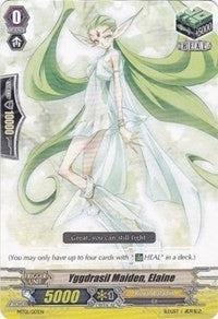 Image for Yggdrasil Maiden, Elaine (Mega Trial Deck 1: Rise to Royalty) (MT01/017EN) - Cardfight Vanguard