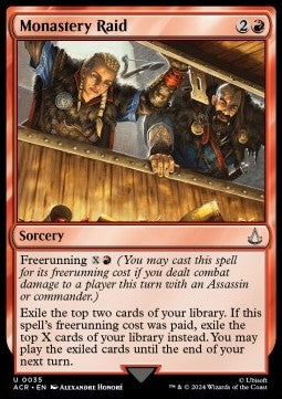 Monastery Raid - Universes Beyond: Assassin's Creed (Uncommon) [ACR-35]