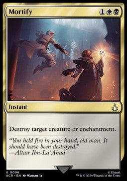 Mortify - Universes Beyond: Assassin's Creed (Uncommon) [ACR-96]