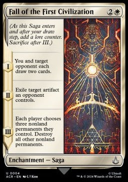 Fall of the First Civilization - Universes Beyond: Assassin's Creed (Uncommon) [ACR-4]