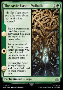 The Aesir Escape Valhalla - Universes Beyond: Assassin's Creed (Uncommon) [ACR-39]