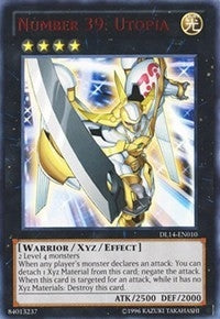 Image for Number 39: Utopia (Red) (Duelist League Promo) (DL14-EN010) - YuGiOh