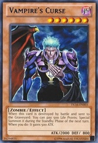 Image for Vampire's Curse (Blue) (Duelist League Promo) (DL16-EN003) - YuGiOh