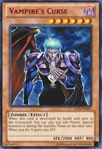 Image for Vampire's Curse (Red) (Duelist League Promo) (DL16-EN003) - YuGiOh