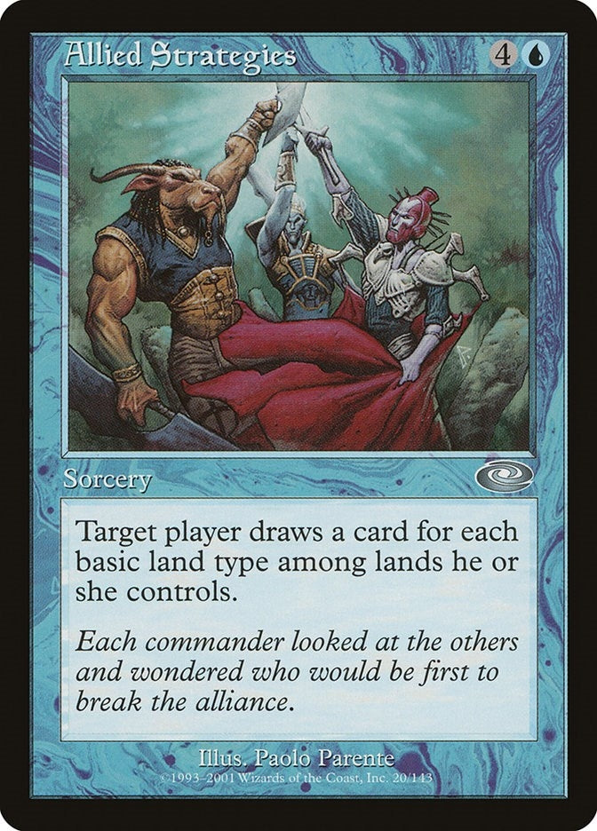 Image for Allied Strategies (Planeshift) (20) - Magic: The Gathering