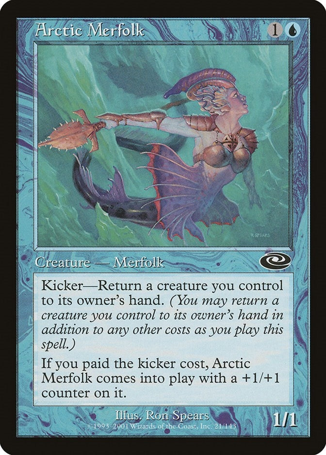 Image for Arctic Merfolk (Planeshift) (21) - Magic: The Gathering