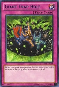 Image for Giant Trap Hole (Blue) (Duelist League Promo) (DL16-EN017) - YuGiOh