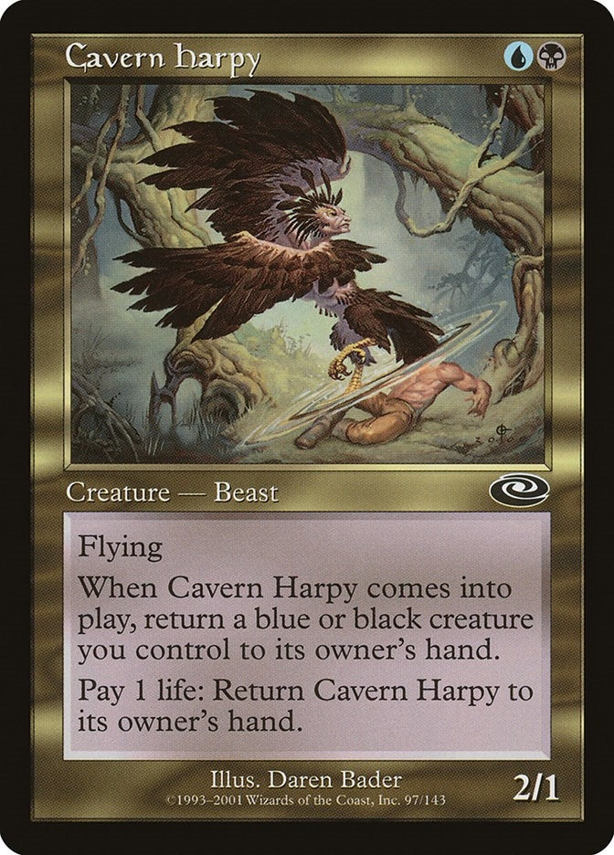 Image for Cavern Harpy (Planeshift) (97) - Magic: The Gathering