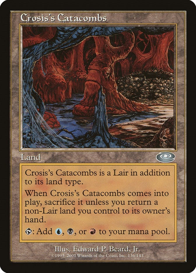 Image for Crosis's Catacombs (Planeshift) (136) - Magic: The Gathering