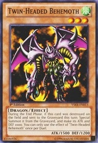 Image for Twin-Headed Behemoth (Starter Deck: Kaiba Reloaded) (YSKR-EN013) - YuGiOh