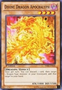 Image for Divine Dragon Apocralyph (Starter Deck: Kaiba Reloaded) (YSKR-EN026) - YuGiOh
