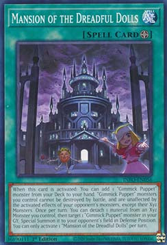 Mansion of the Dreadful Dolls - The Infinite Forbidden (Common) [INFO-056]