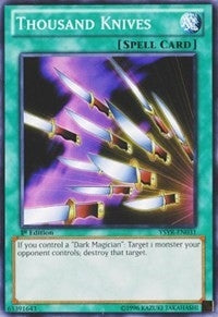 Image for Thousand Knives (Starter Deck: Yugi Reloaded) (YSYR-EN031) - YuGiOh