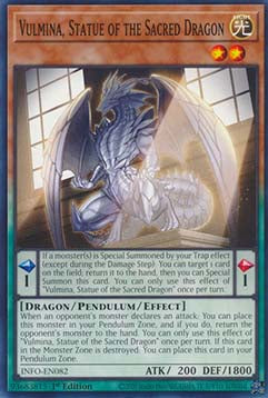 Vulmina, Statue of the Sacred Dragon - The Infinite Forbidden (Common) [INFO-082]
