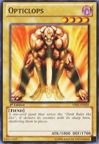 Image for Opticlops (Starter Deck: Kaiba Reloaded) (YSKR-EN005) - YuGiOh