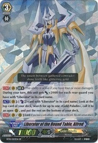 Image for Liberator of the Round Table, Alfred (BT10: Triumphant Return of the King of Knights) (BT10/S03EN) - Cardfight Vanguard