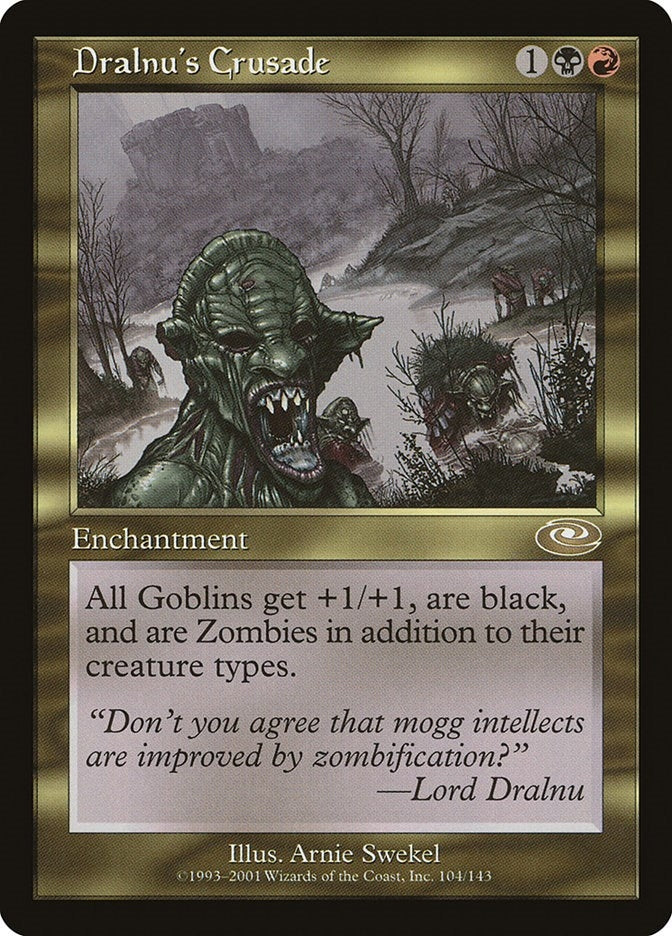 Image for Dralnu's Crusade (Planeshift) (104) - Magic: The Gathering