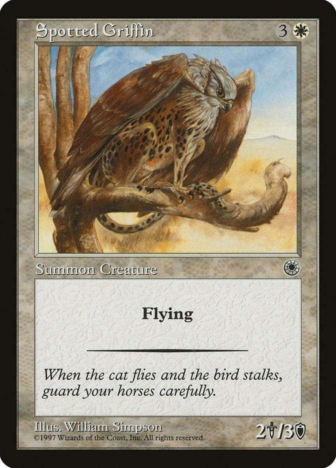 Image for Spotted Griffin (Portal) - Magic: The Gathering