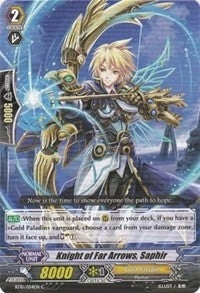 Image for Knight of Far Arrows, Saphir (BT10: Triumphant Return of the King of Knights) (BT10/054EN) - Cardfight Vanguard