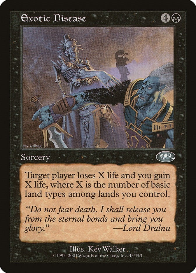 Image for Exotic Disease (Planeshift) (43) - Magic: The Gathering