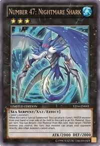 Image for Number 47: Nightmare Shark (Yu-Gi-Oh! ZEXAL Manga Promotional Cards) (YZ04-EN001) - YuGiOh