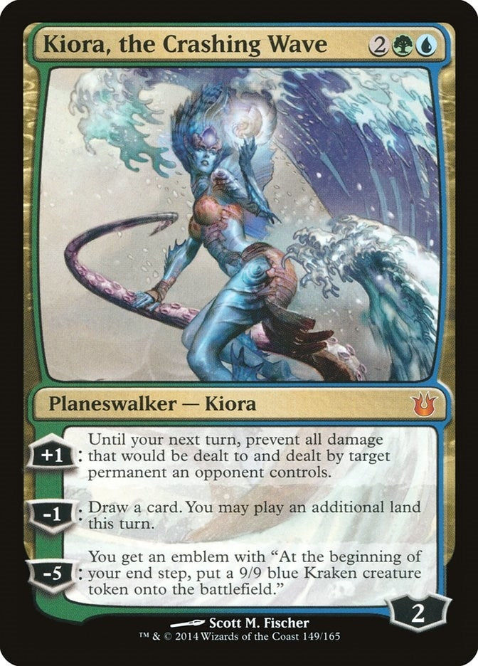 Image for Kiora, the Crashing Wave (Born of the Gods) (149) - Magic: The Gathering