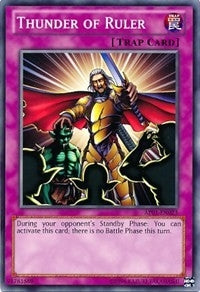 Image for Thunder of Ruler (Astral Pack 1) (AP01-EN023) - YuGiOh