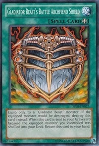 Image for Gladiator Beast's Battle Archfiend Shield (Astral Pack 3) (AP03-EN022) - YuGiOh