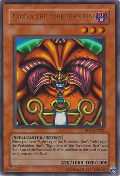 Image for Exodia the Forbidden One (Retro Pack 1) (RP01-EN021) - YuGiOh