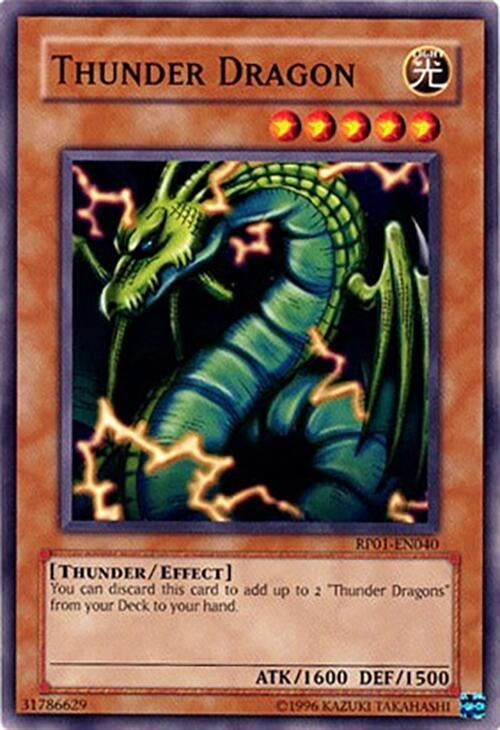 Image for Thunder Dragon (Retro Pack 1) (RP01-EN040) - YuGiOh