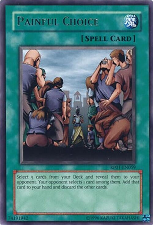 Image for Painful Choice (Retro Pack 1) (RP01-EN059) - YuGiOh