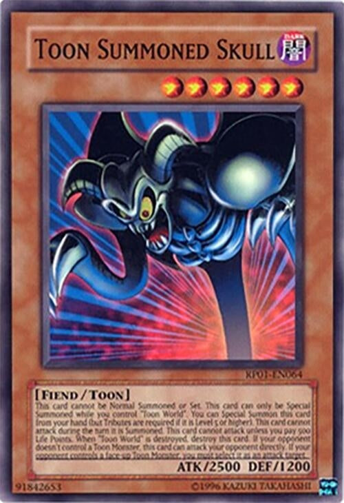 Image for Toon Summoned Skull (Retro Pack 1) (RP01-EN064) - YuGiOh