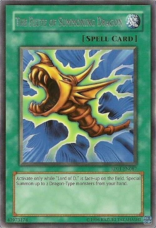 Image for The Flute of Summoning Dragon (Retro Pack 1) (RP01-EN087) - YuGiOh