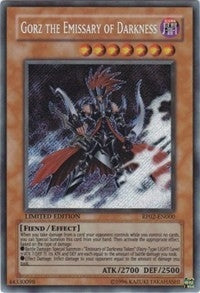 Image for Gorz the Emissary of Darkness (Retro Pack 2) (RP02-EN000) - YuGiOh