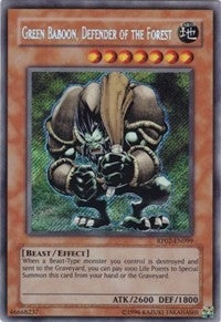 Image for Green Baboon, Defender of the Forest (Retro Pack 2) (RP02-EN099) - YuGiOh