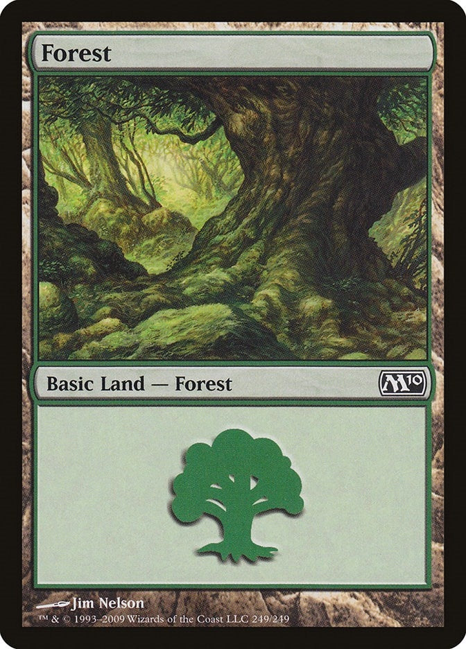 Image for Forest (249) (Magic 2010 (M10)) (249) - Magic: The Gathering
