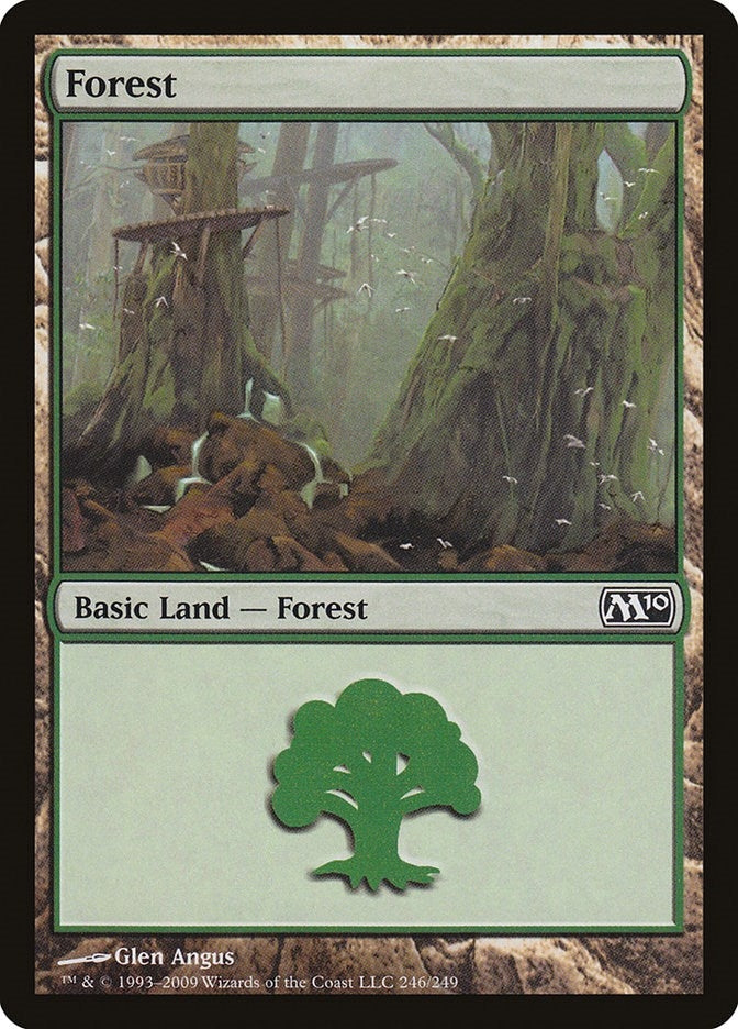 Image for Forest (246) (Magic 2010 (M10)) (246) - Magic: The Gathering