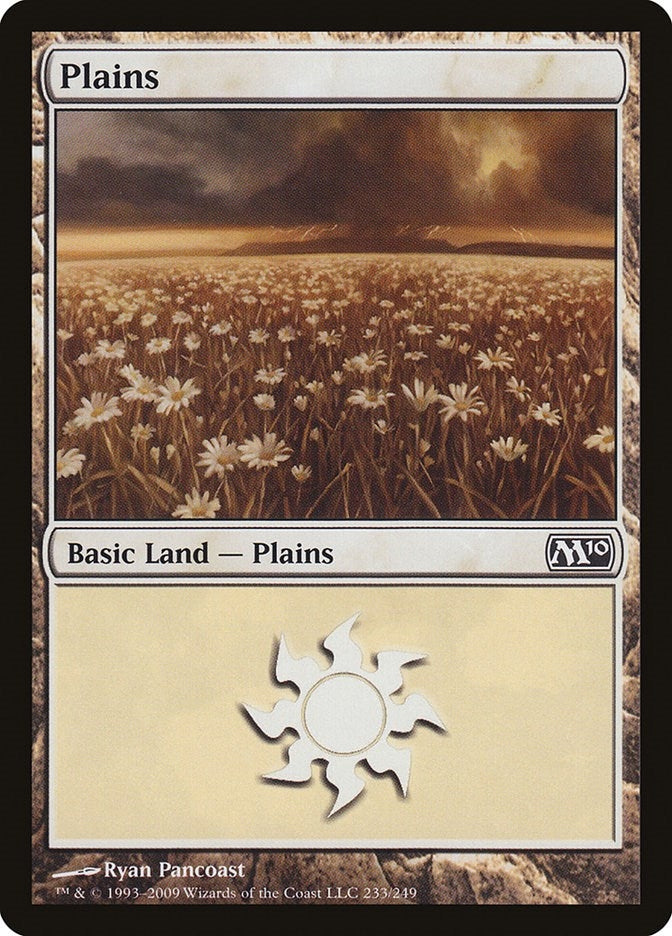 Image for Plains (233) (Magic 2010 (M10)) (233) - Magic: The Gathering